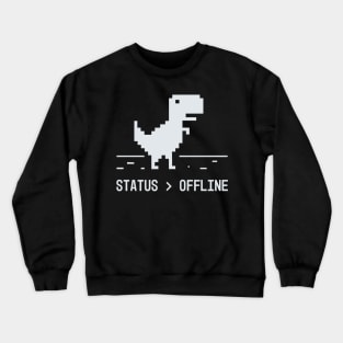 Developer Status Offline Crewneck Sweatshirt